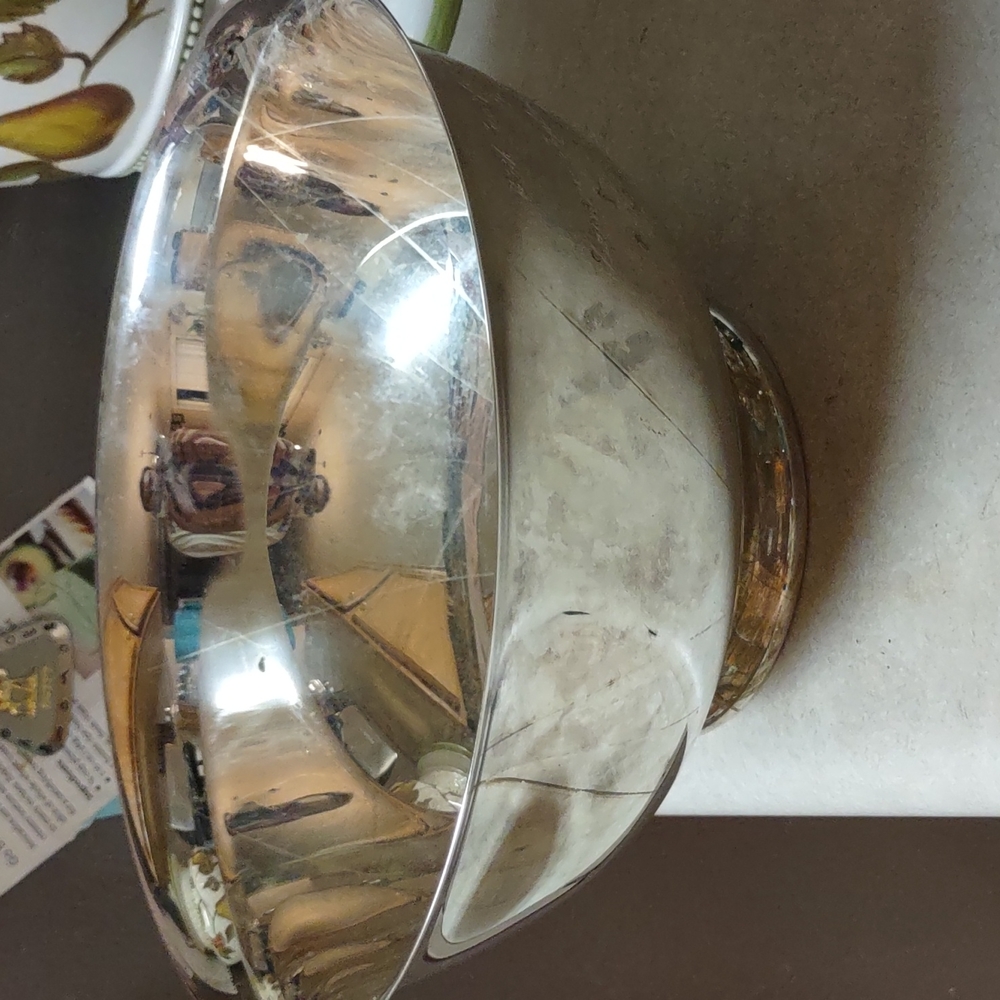 Reed and Barton Silverplate Bowl 10" across 103